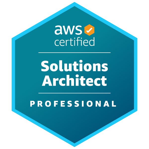 AWS Certified Solutions Architect Professional Badge